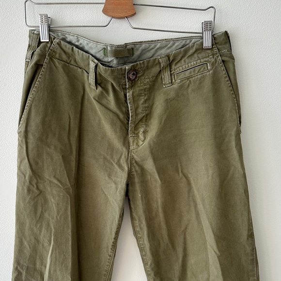 J Brand Army Women's Olive Boyfriend Jeans - Picture 2 of 5